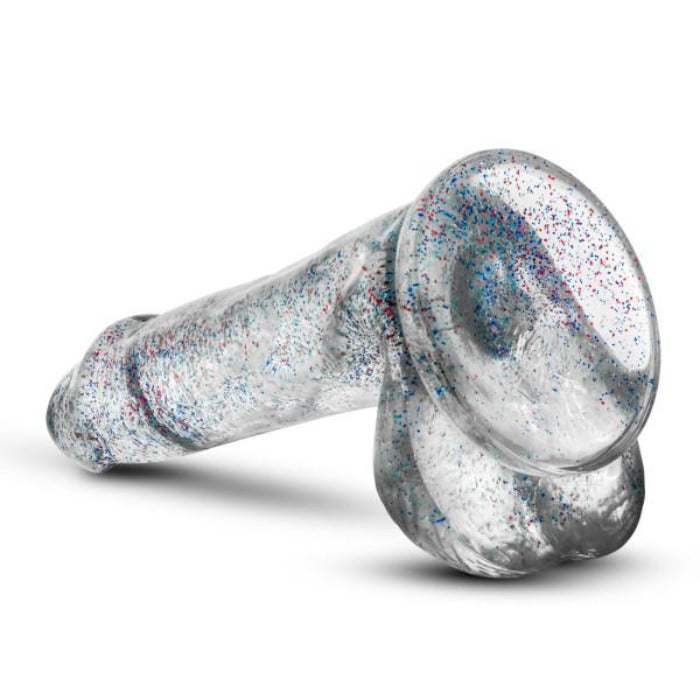 Naturally Yours 6 Inch 'Glitter' Cock w/Balls