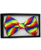 Rainbow Bow Tie w/ ''Diagonal'' Stripes