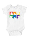 Rainbow ''Bears'' Baby- Onesie