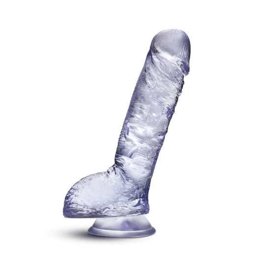 B Yours Plus "Hearty n' Hefty" 9 inch Dildo -Clear