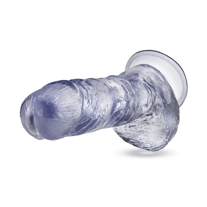 B Yours Plus "Hearty n' Hefty" 9 inch Dildo -Clear