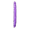 B Yours 14 Inch Double Dildo -Purple