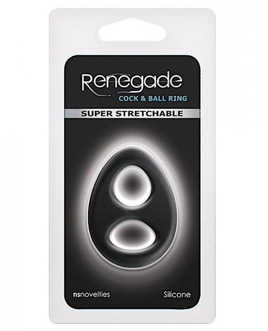 Renegade "Romeo" Cock Ring -Black