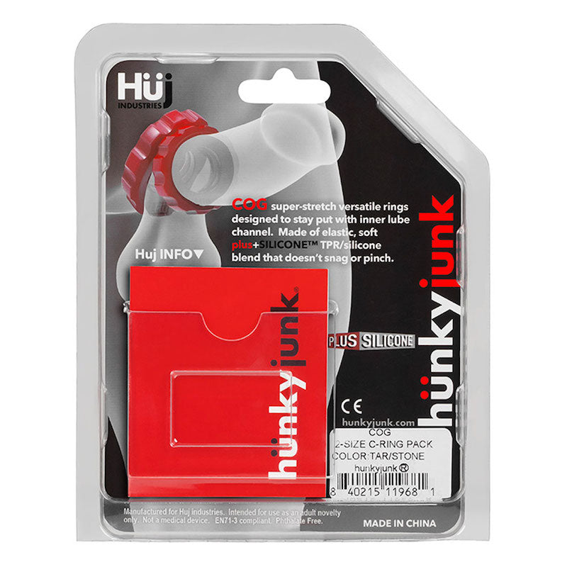 Hunkyjunk "Cog" C/Ring -Stone/Tar