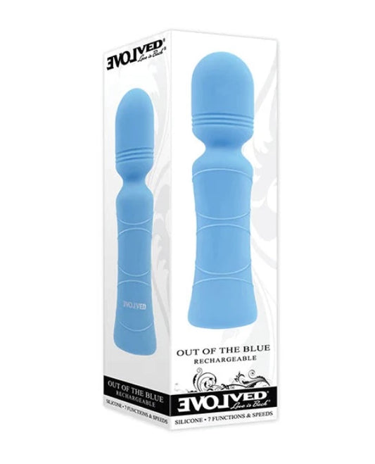 Evolved ''Out Of The Blue'' Mini Wand Vibe
