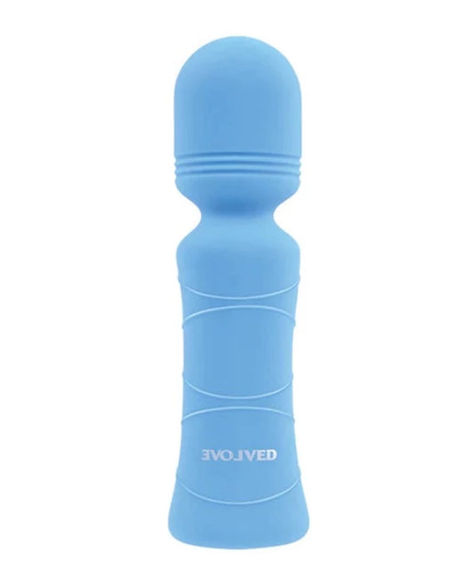 Evolved ''Out Of The Blue'' Mini Wand Vibe