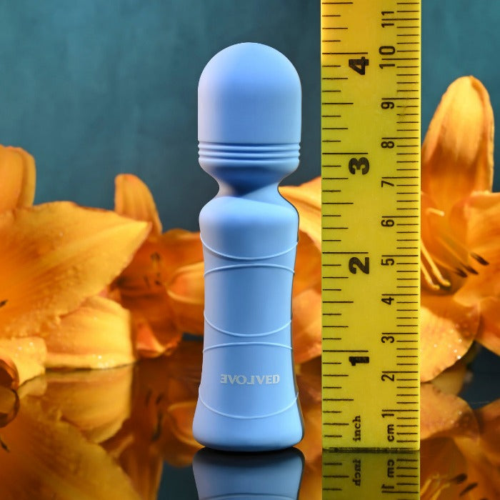 Evolved ''Out Of The Blue'' Mini Wand Vibe