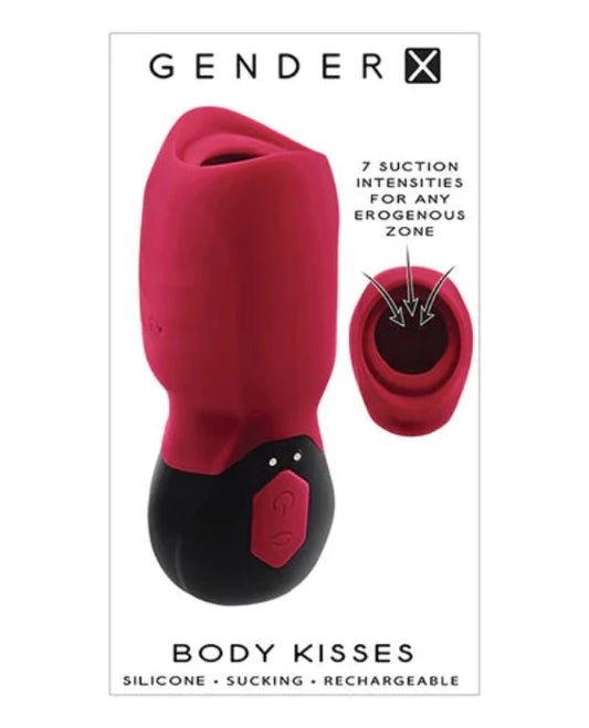 Gender X 'Body Kisses' Suck Vibe -Red