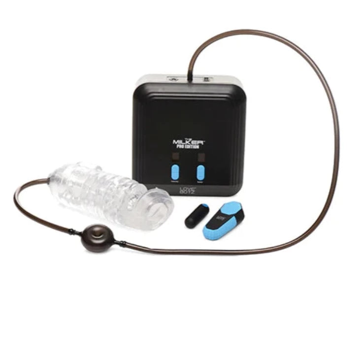 LoveBotz "Auto Milker" Intense 13X Pro Edition Sucking Masturbator -Black