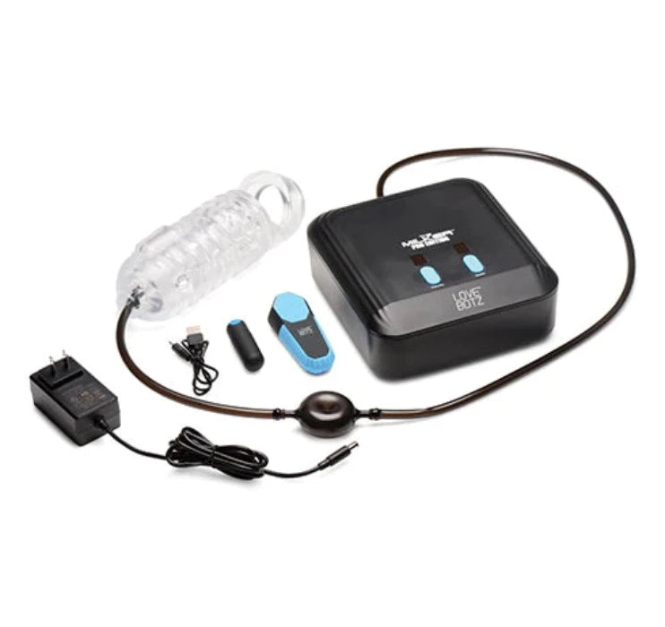 LoveBotz "Auto Milker" Intense 13X Pro Edition Sucking Masturbator -Black