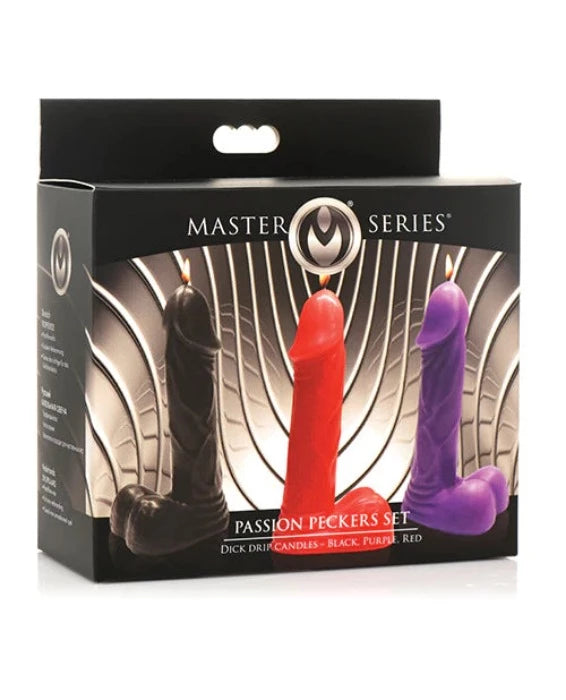 Master Series "Passion Pecker" Drip Candle Set