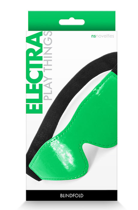 Electra "PU Leather" Blindfold -Green