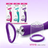 Inya ''Pump N' Vibe'' Massager -Purple