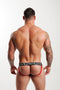 GBGB (M) Red/Blk ''Leonidas'' Jockstrap