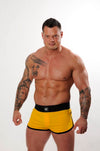 GBGB (L) Yellow/Black Short + Jock