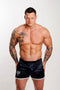 GBGB (L) Navy ''Margo'' Shiny Shorts