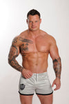 GBGB (M) Grey ''Margo'' Shiny Shorts