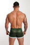 GBGB (L) Green ''Soren'' Mesh Shorts