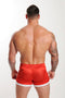 GBGB Red ''Soren'' Mesh Shorts