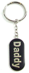 ''Daddy'' Military Tag Keychain