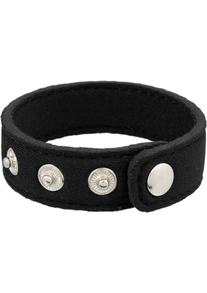 Perfect Fit 'Neoprene' Snap C/Ring -Black