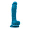 Colours 8 Inch ''Dual Density'' Dildo -Blue