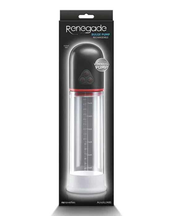 Renegade 'Bulge' Vibrating Pump -Black