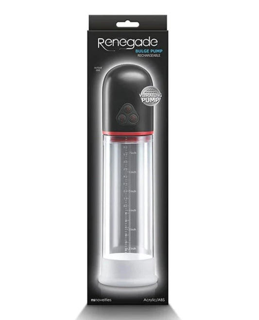 Renegade 'Bulge' Vibrating Pump -Black