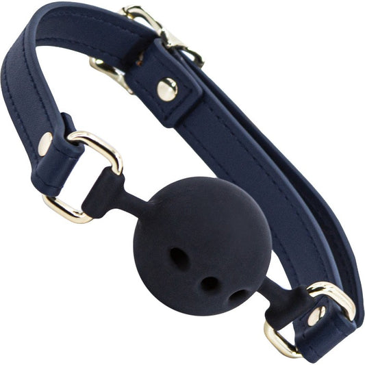 Bondage Couture Ball Gag -Blue