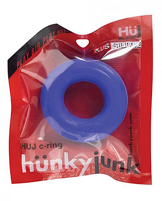 Hunkyjunk "Huj" Cock Ring -Cobalt