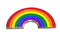 Rainbow Arch Lapel Pin