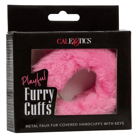 Calex "Pink" Furry Cuffs