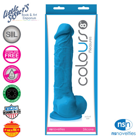 Ns Novelties Colours Pleasures 8" Dildo