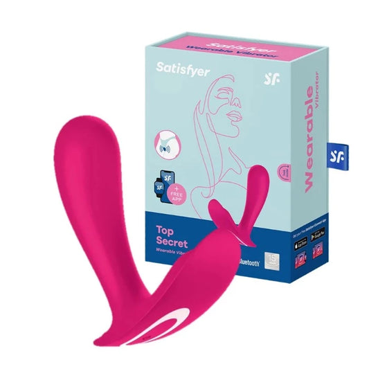 Satisfyer "Top Secret" Wearable Vibrator -Pink