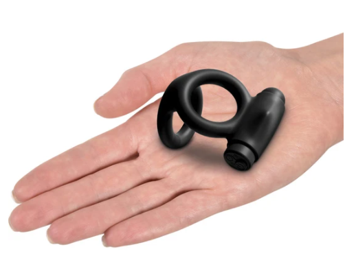 Control "Vibe" Cock & Ball Ring -Blk
