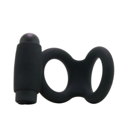 Control "Vibe" Cock & Ball Ring -Blk