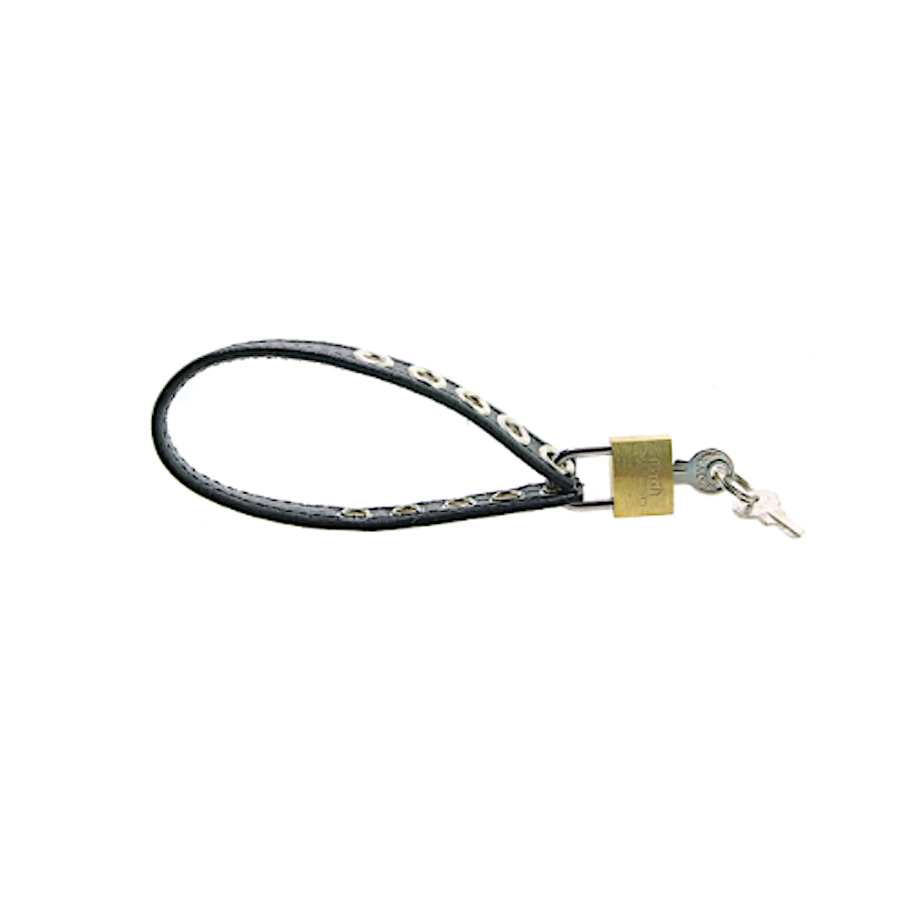 Rogue 'Lockable' Leather C/Ring -Blk