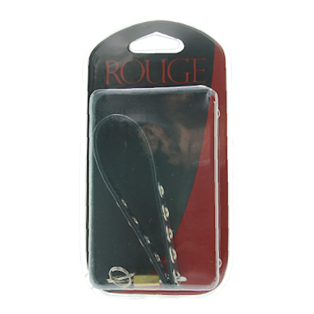 Rogue 'Lockable' Leather C/Ring -Blk