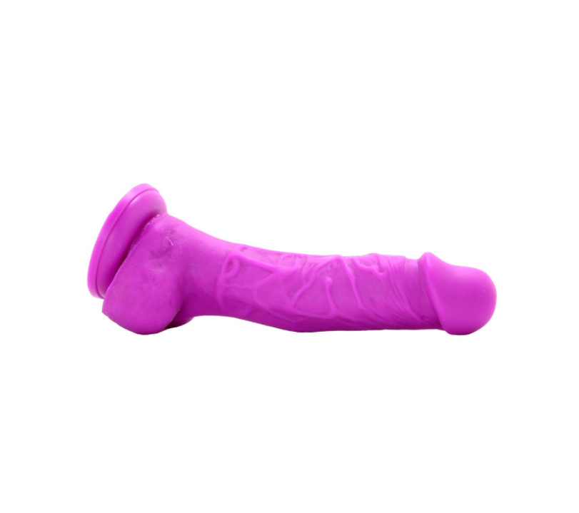 Colours 'Dual Density' Dildo 5inch -Purple