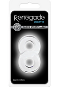 Renegade ''Lucky 8'' Cock Ring -Clr