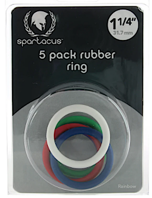 Spartacus "Rainbow" C/rings 5 -1.25"