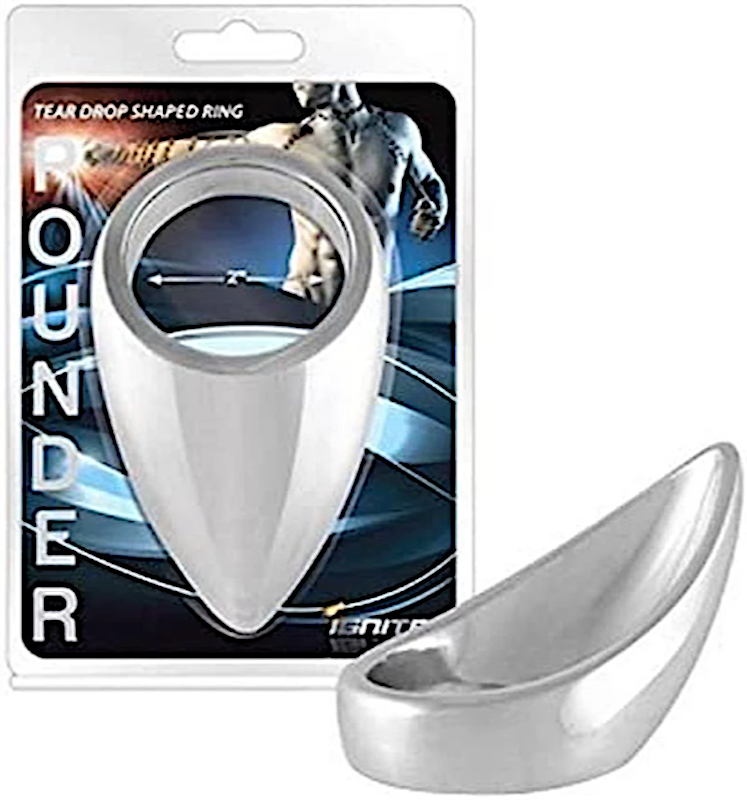 Ignite "Pounder" Teardrop Ring -1.75"