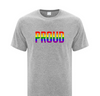 Rainbow ''Proud''  Cotton T-Shirt