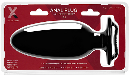 XPlay 'Finger Grip' Anal Plug #5