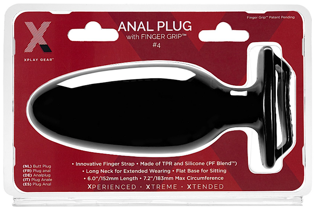 XPlay 'Finger Grip' Anal Plug #4