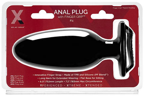 XPlay ''Finger Grip'' Anal Plug #4