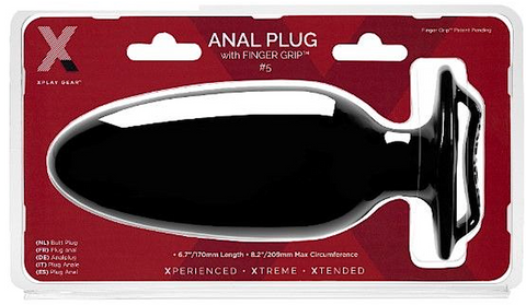 XPlay ''Finger Grip'' Anal Plug #3