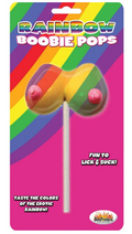 Rainbow ''Boobie Pops'' Candy Lollipop