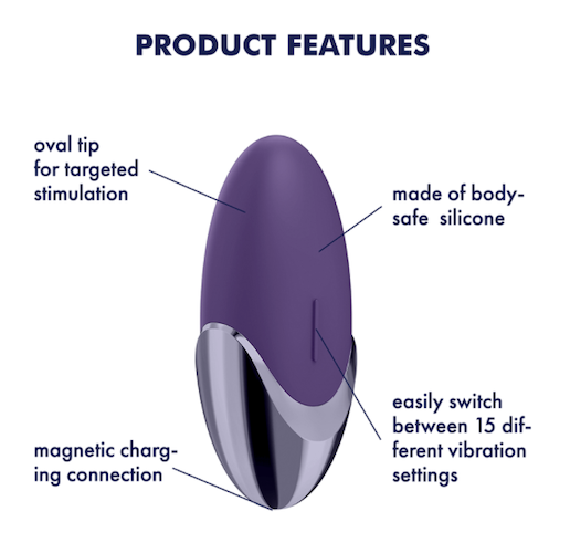 Satisfyer "Purple Pleasure Layon" -Violet