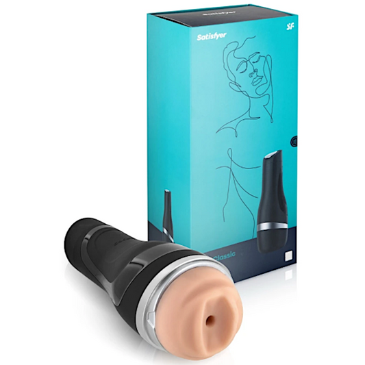 Satisfyer Men "Classic" Stroker -Silver